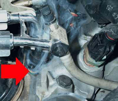 Утечка через Инжектор